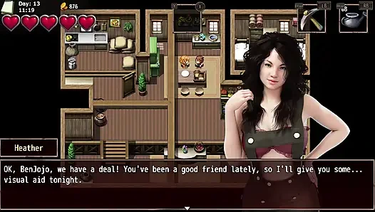 Fucking the Horny Farmer's Tits