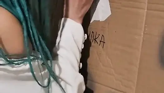 Gloryhole Auf Einer Baustelle. Dialoge.