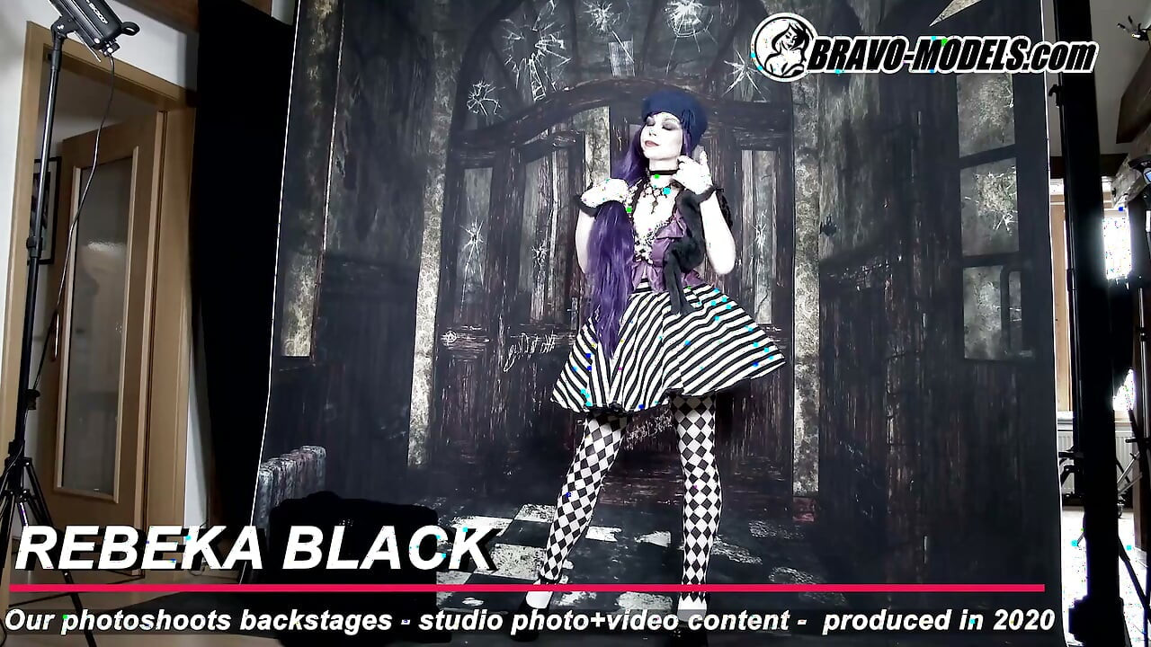 386-幕后拍摄 Rebeka Black - 成人
