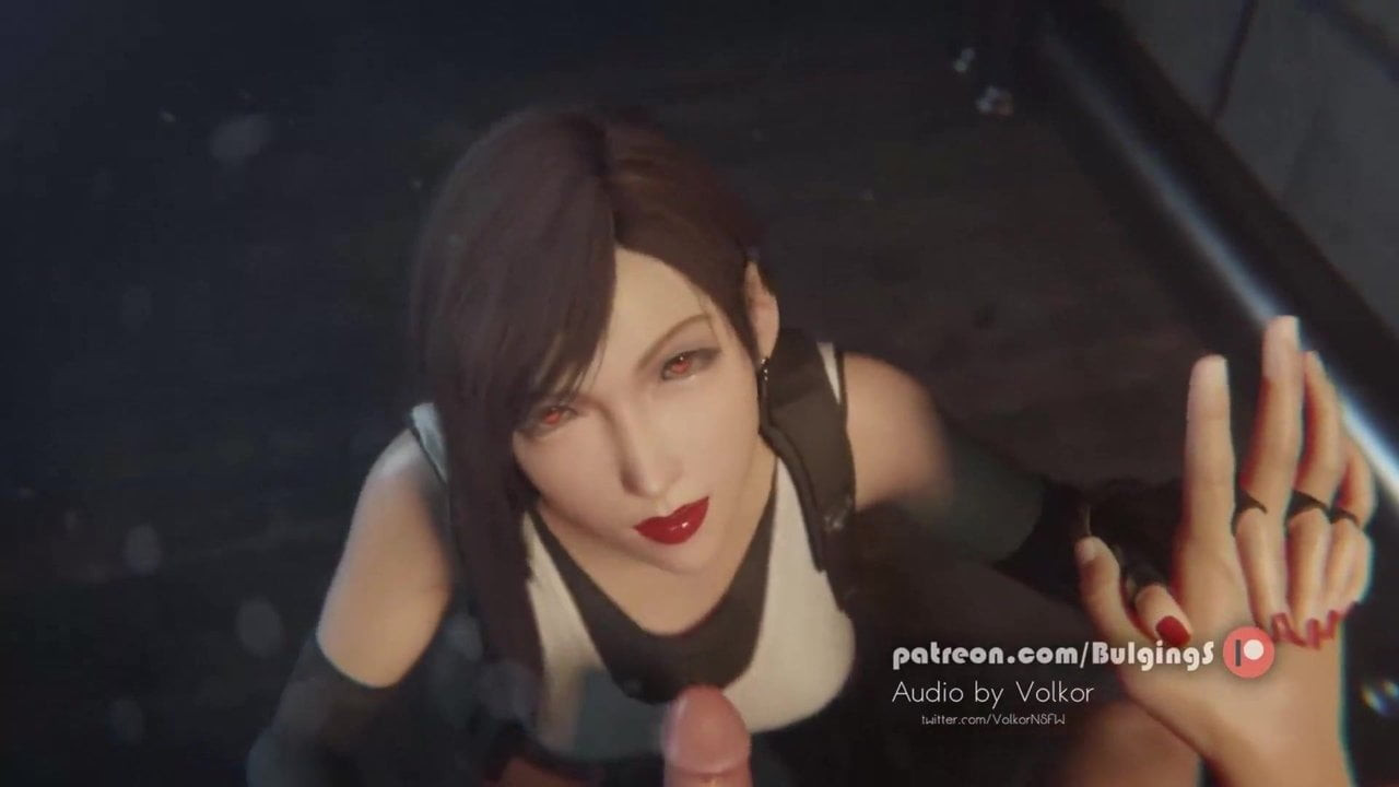 Final Fantasy bulaşması ruj oral seks + yüz
