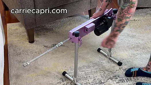 Watch Me Get Fucked by My Sex Machine and Have a Real Orgasm!