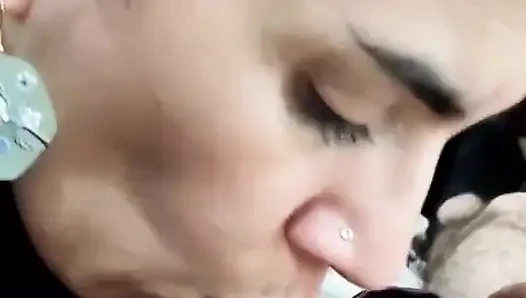 Quickie! Cum on Her Favorite Chocolate!