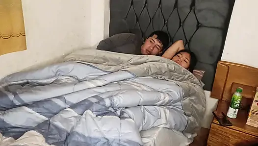 En lüks şekilde evde tek başına kutlama çok ateşli kraliyet çifti