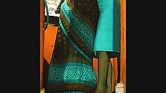 Bela senhora de Bangladesh com bunda grande tem uma foda à meia-noite com seus enteados na cozinha