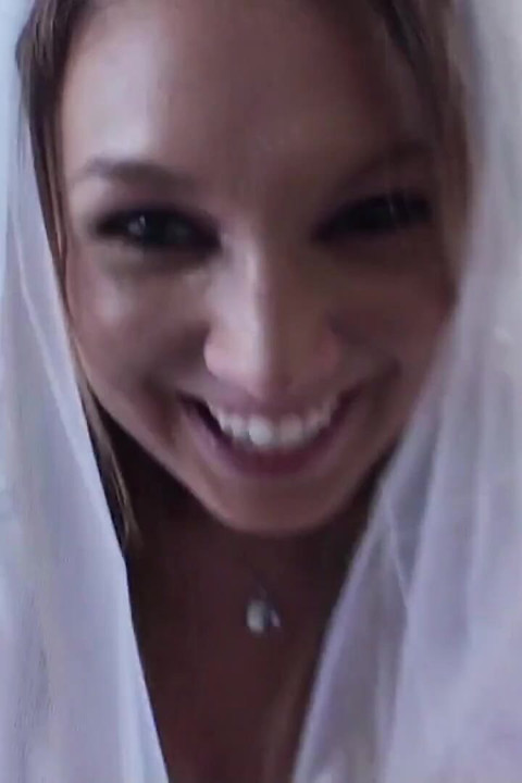 B Sides - Naughty Small Ass Stacey Hopkins Shows off Wedding Outfit & Sucks Juan Until He Cums on Veil