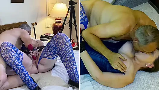 Nenek carmen si penari striptis super hot lagi asik nyepong, jilat dan ngentot memeknya habis-habisan! 72323fap