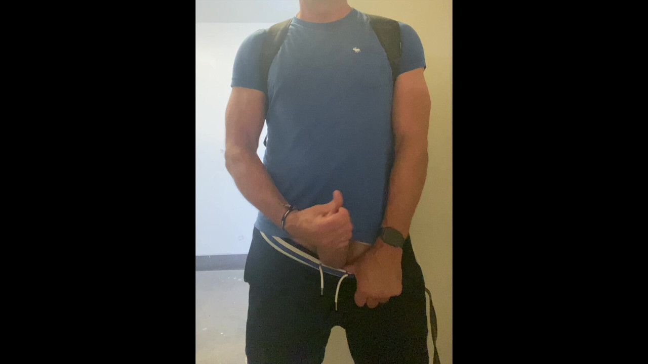 Public Bathroom Cum from JockDad87
