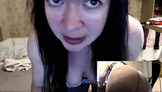 Horny Girl Is Alone at Home