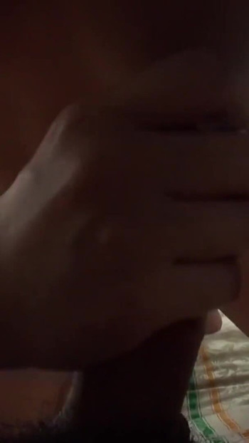 Emotional moment from "Asian Girlfriend's Leaked Video, Sucking Her Boyfriend's Dick Until He Came"