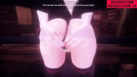 Горячий Бурный аниме-секс!