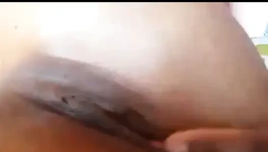 My girlfriend is all hot and caresses her
