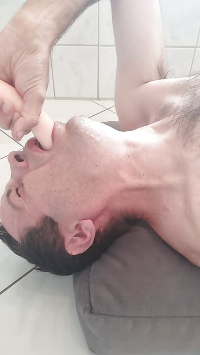 I fuck my own throat