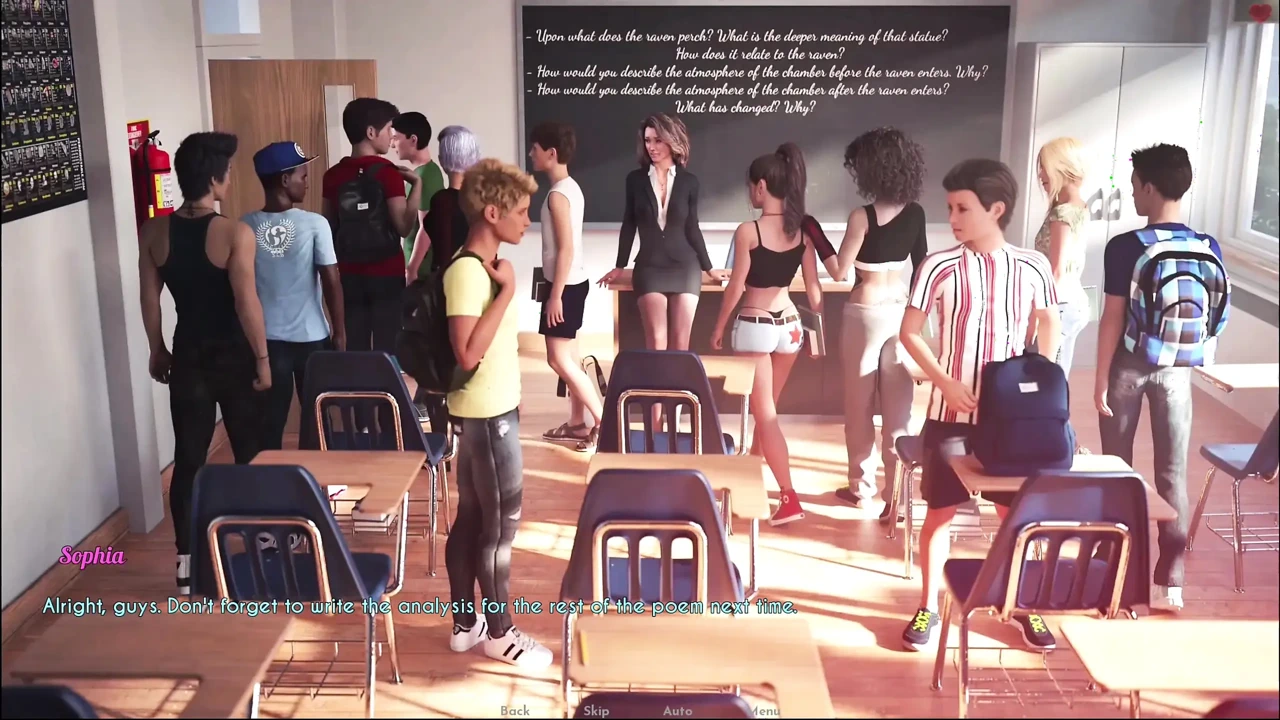 AWAM - 当男人尝试与杰西卡发生性关系时, 索菲亚介入