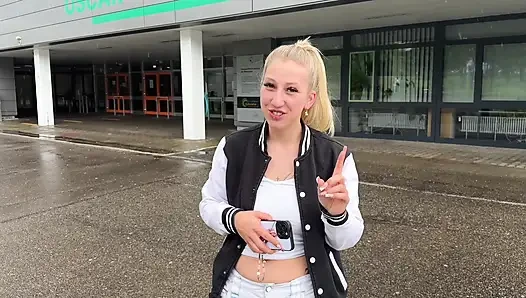 Pressured by a classmate... Teen slut fucked in the school bathroom!!!
