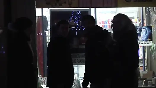 Blonde Fucked Hard in Fick Bus