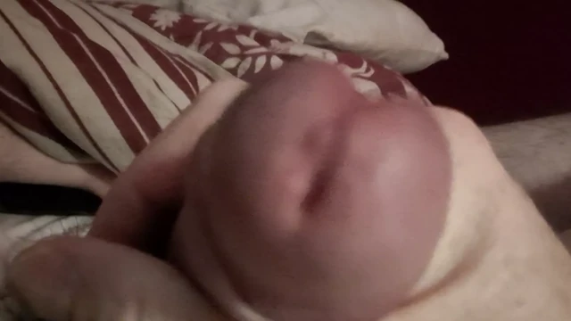 Wanking in bed