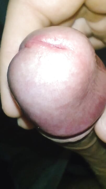 Close up mushroom head and big cock cumshot for you