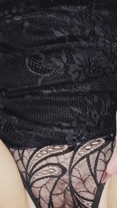 Memorable moment from "I came to the teacher's home to pass the test, she met me in such a chic negligee and panties that I"