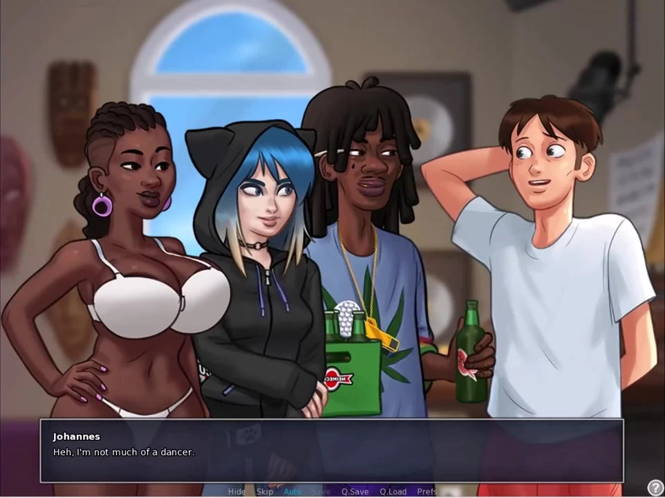 Summertime Saga - Miss Dewitt Sex Scene