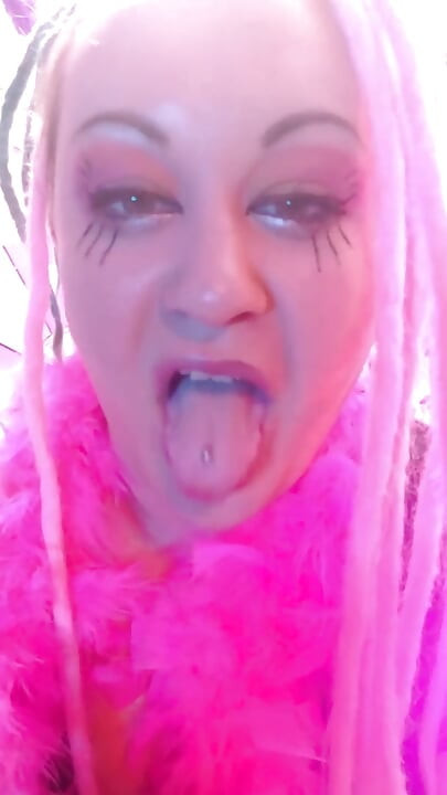 Try to cum on my tongue try to time it and hit my tongue with your cummies