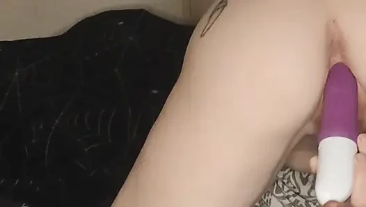 Petite step sis gets caught and gets blacked