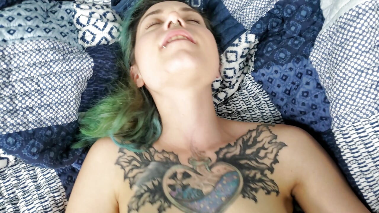 Real Hentai Cock Covers Little Cutie In Buckets Of Cum