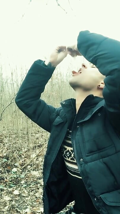 Middle Eastern Guy Swallows Cum From Found Friends Condom and Then Big Cums on Eated Condom
