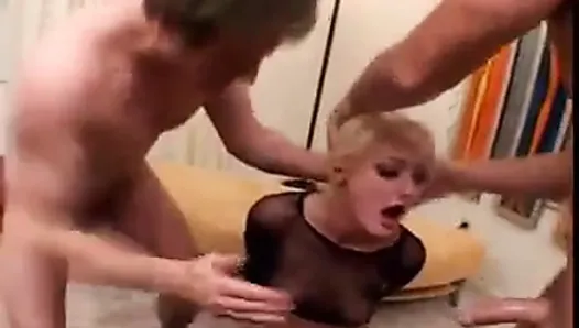 blond gets a rough fuck