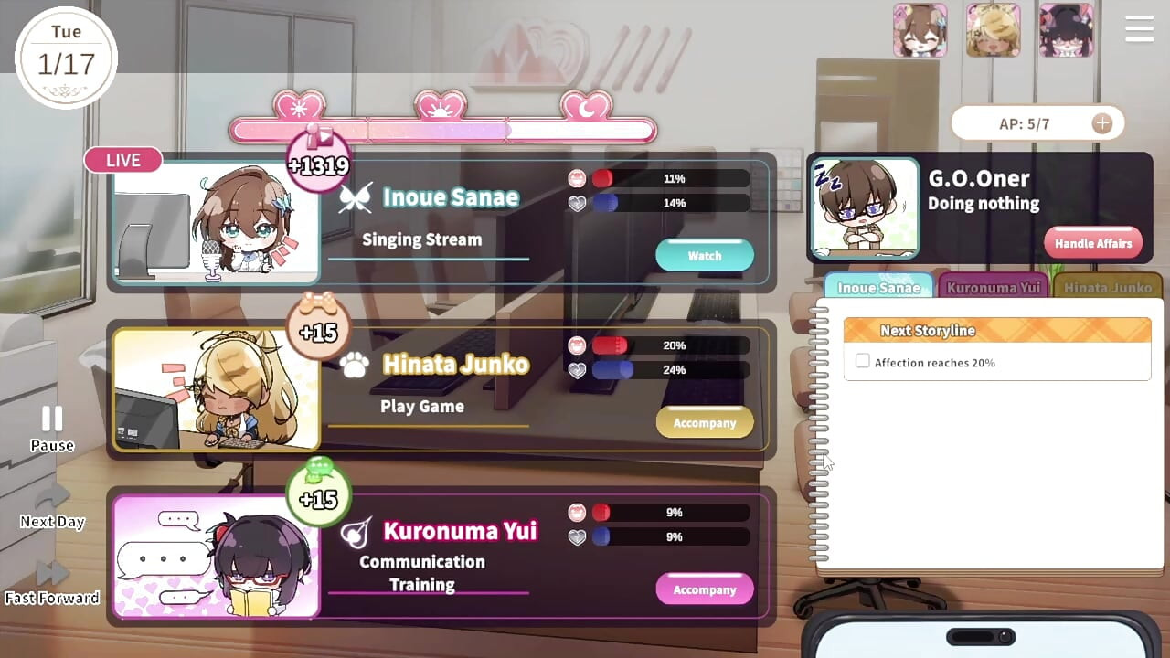 1 V-Lover Playthrough. Lovely Women And Nice Art Style.