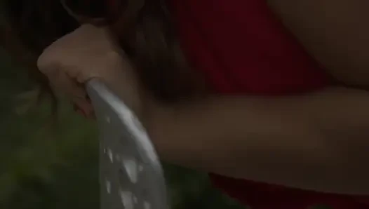 Fuck among the bushes