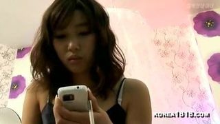 Esposa coreana sexy fodida até o orgasmo