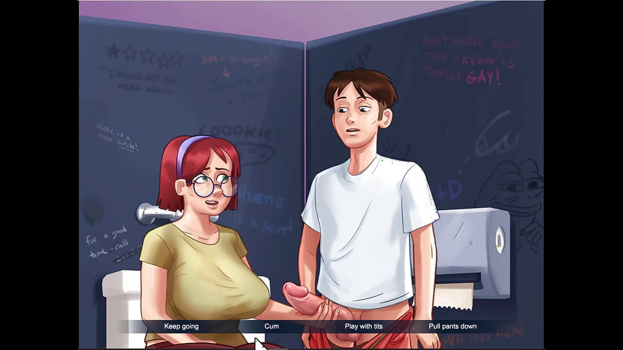 Summertime Saga: I fucked old Roz and we got everything for Roxy stepmom