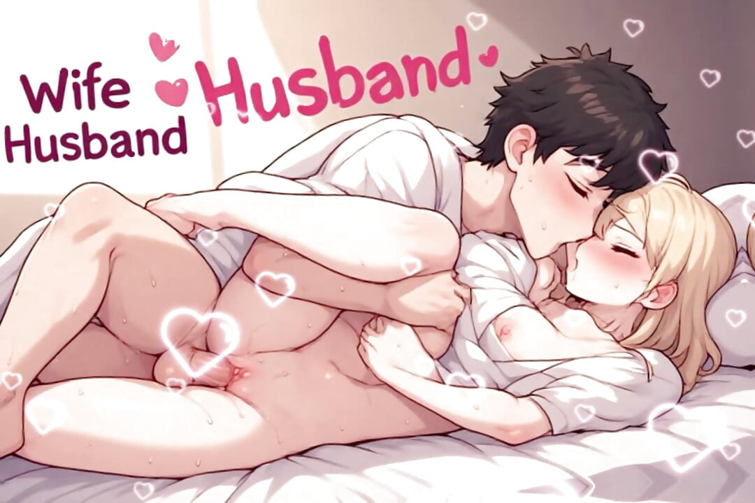 Apasionado anime marido y esposa en noche íntima - romance anime 2d
