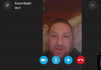 Kevin Burke ON CAM MASTURBATING !