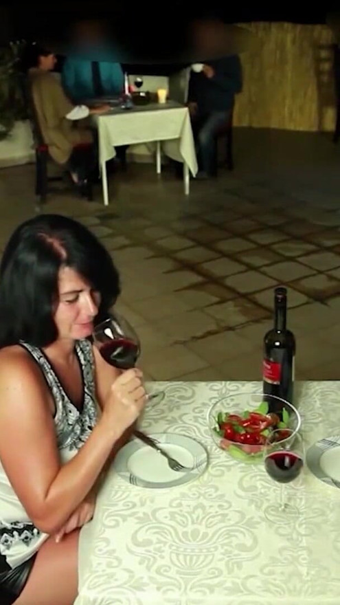 PUBLIC EXTREME! Hot licking and fucking orgy in a restaurant | Clip 1