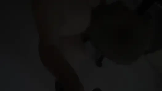 Homemade doggy style sex and cum on my back