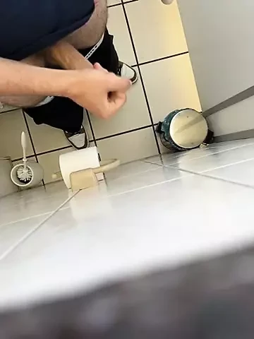 Jerking off at work