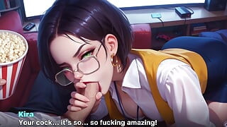 Muie la locul de muncă de la secretara: Vila excitată PT 2