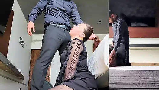 Hardcore-ficken Nach Dem Spanking Wie Die Kleine Schlampe, Die Sie Ist