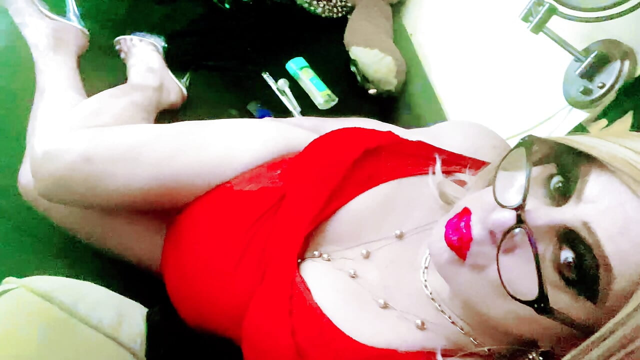 Krissy Sweets Blonde in High Heels