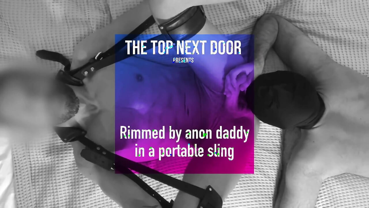 Rimmed by Anon Stepdaddy in a Portable Sling