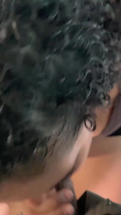 Hot stranger accepts my deal and ends up swallowing my milk | Clip 1