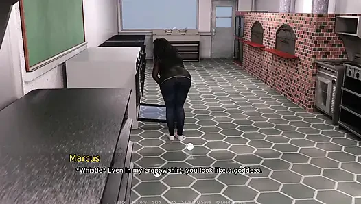 Çikolatalı pişirme 7 ladesha yarağımı emmek zorunda kaldı