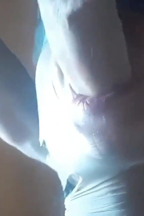 Second View of a MILF Hooded in Nylon, Blindfolded with Duct Tape, Facialized, and Cummed in Mouth