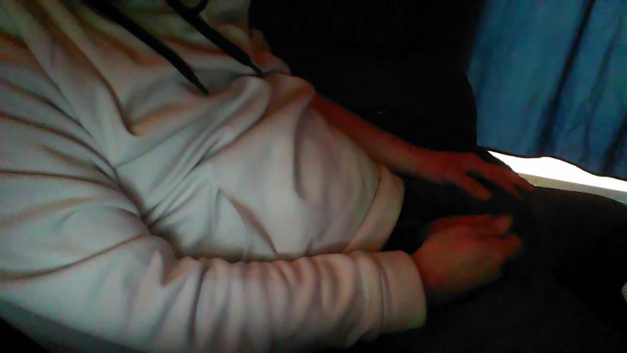 Playing with myself on webcam