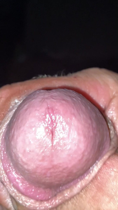 Just messing my semi hard dick.