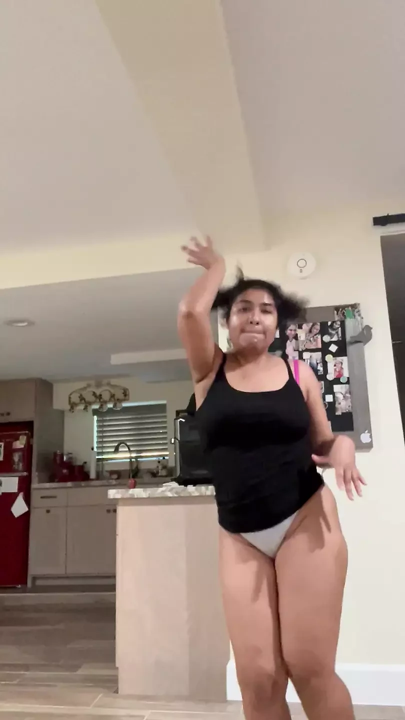 First time dancing in my underwear