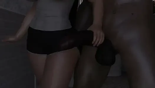 Surga kelam Tifa, gadis Asia selingkuh dari pacarnya sama bosnya sendiri di kamar sebelah - episode 6