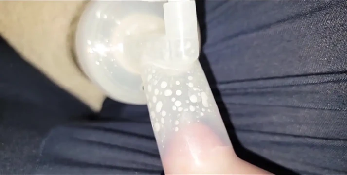 Breast Pumping My Lactating Breasts