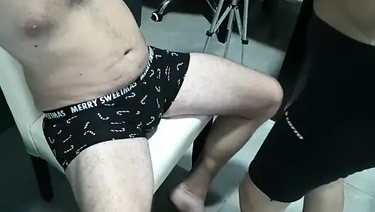 Brunette panas mengisap kontol dan dildo - blowjob terbaik - 4k
